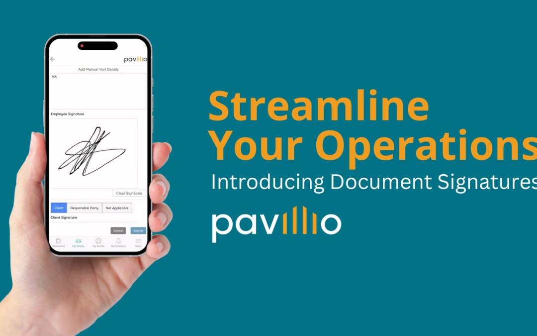 Streamline Your Operations with Pavillio’s New Document Signatures Feature