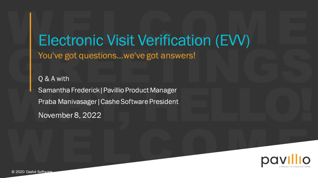 EVV Questions and Answers